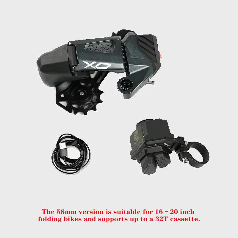 WHEELTOP OX 2.0 MTB Rear Derailleur Cage Plate 58mm / 75mm / 93mm Electronic Groupset