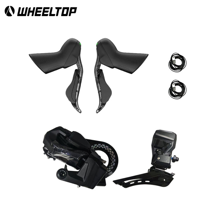 WHEELTOP Oversized Pulley Electronic Road Bike Groupset Hydraulic Disc Brake