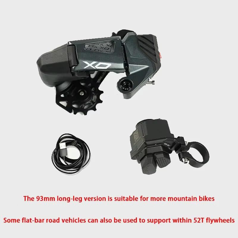WHEELTOP OX 2.0 MTB Rear Derailleur Cage Plate 58mm / 75mm / 93mm Electronic Groupset