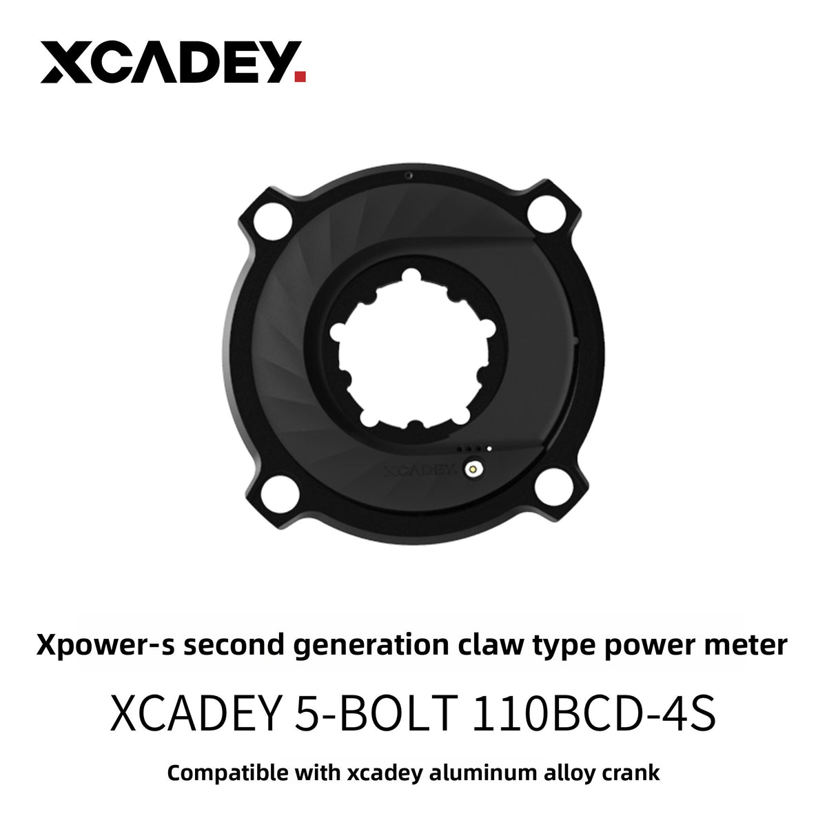 XCADEY Power Meter | ±1% Accuracy ANT+ Bluetooth Cycling Power Meter for Road & Gravel Bikes