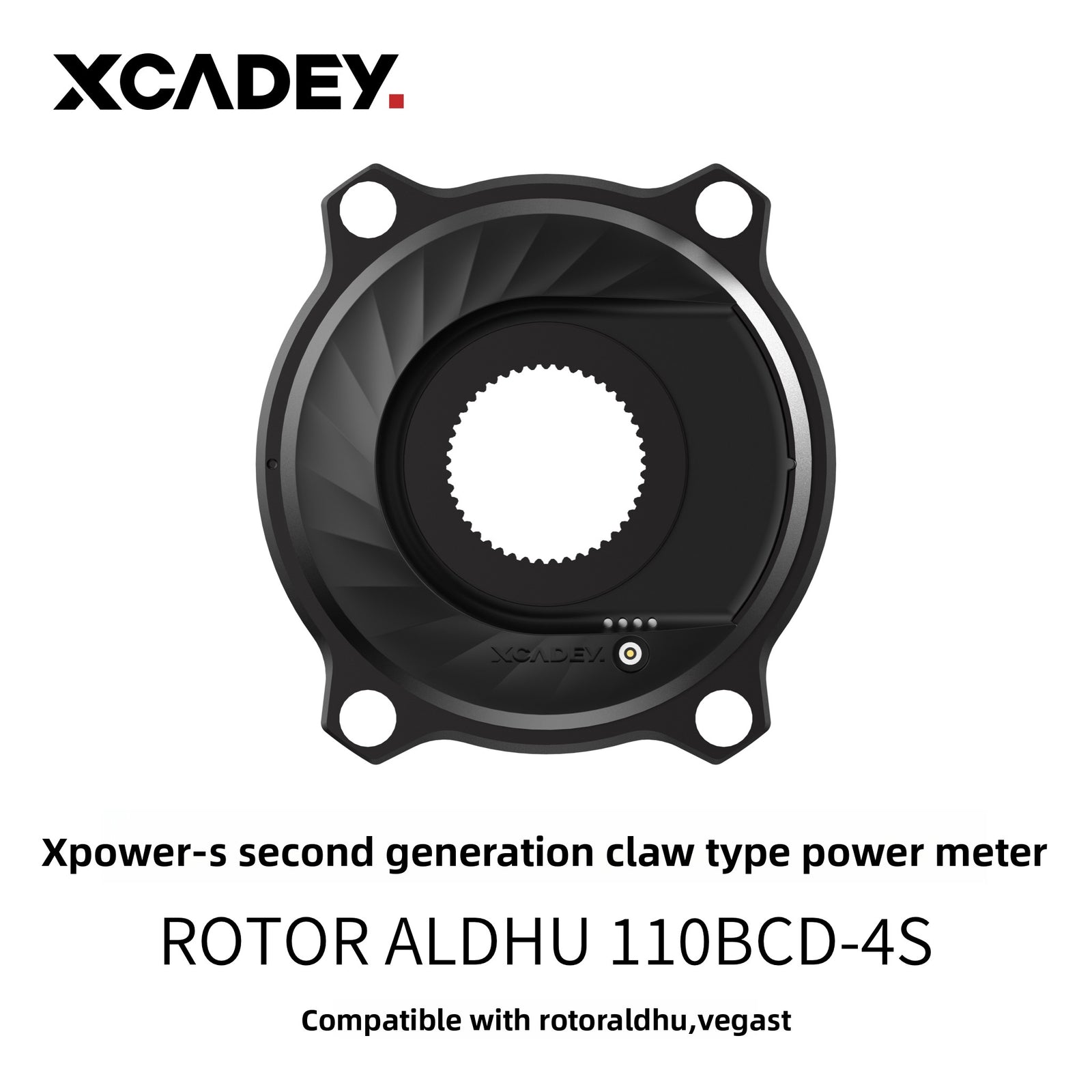 XCADEY Power Meter | ±1% Accuracy ANT+ Bluetooth Cycling Power Meter for Road & Gravel Bikes