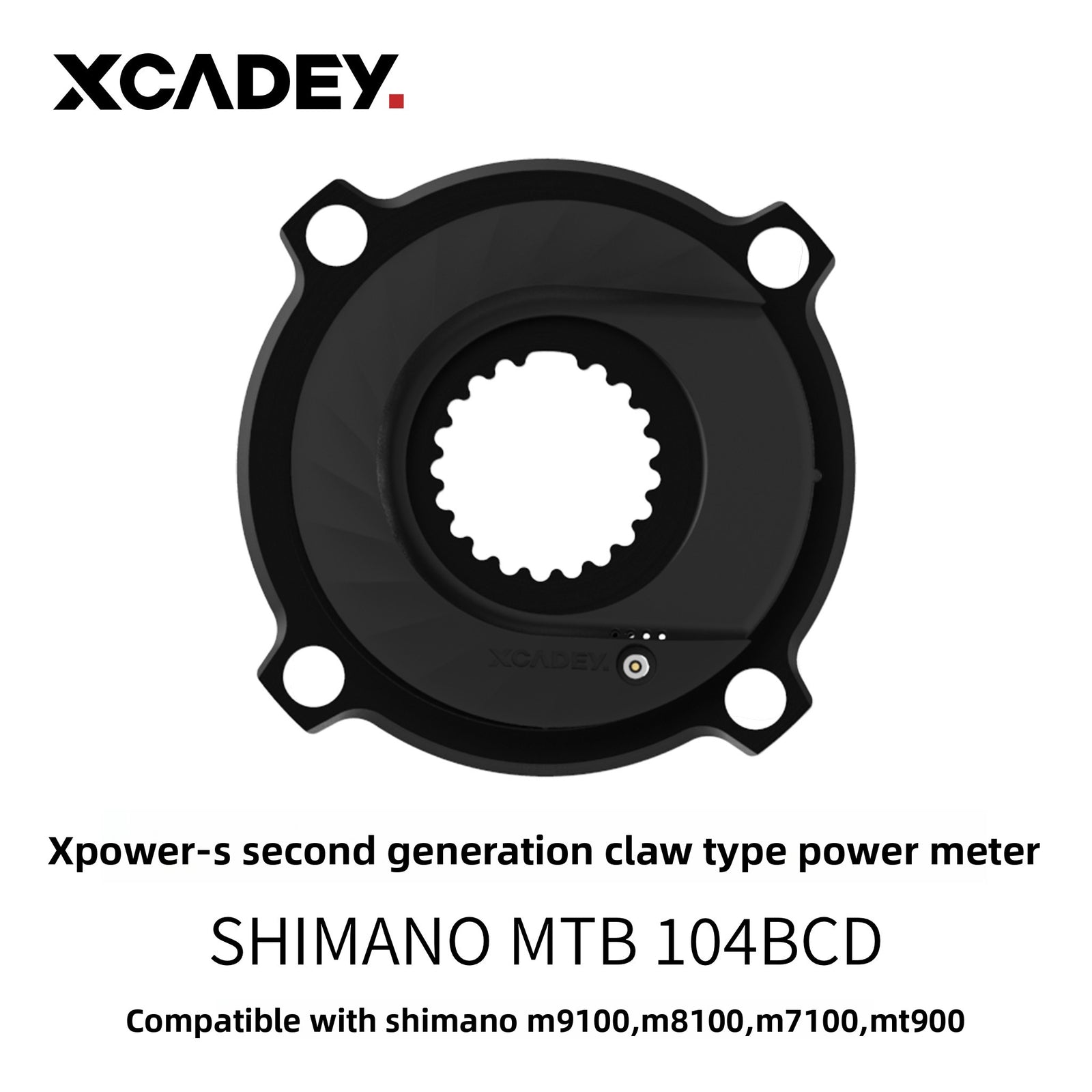 XCADEY Power Meter | ±1% Accuracy ANT+ Bluetooth Cycling Power Meter for Road & Gravel Bikes