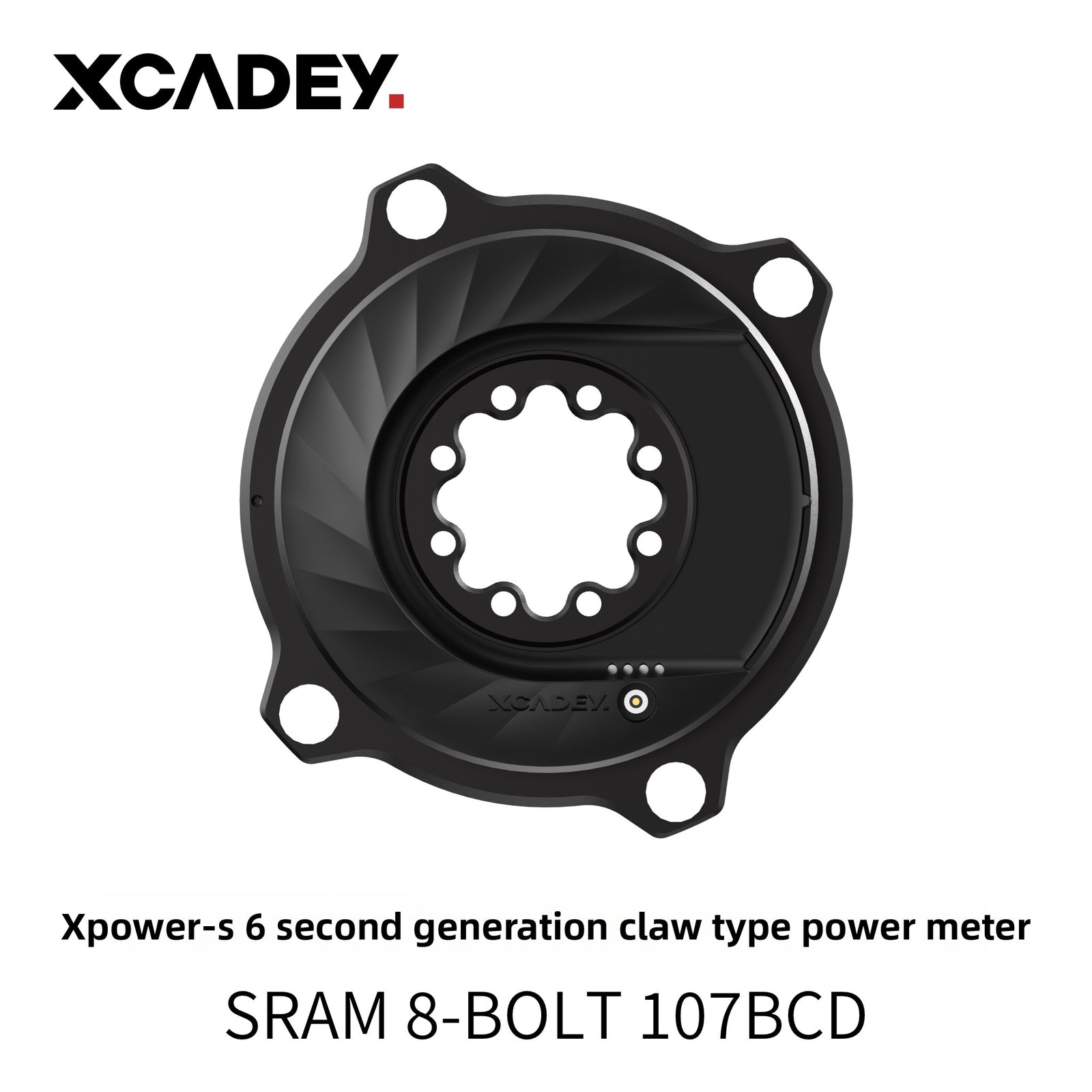 XCADEY Power Meter | ±1% Accuracy ANT+ Bluetooth Cycling Power Meter for Road & Gravel Bikes
