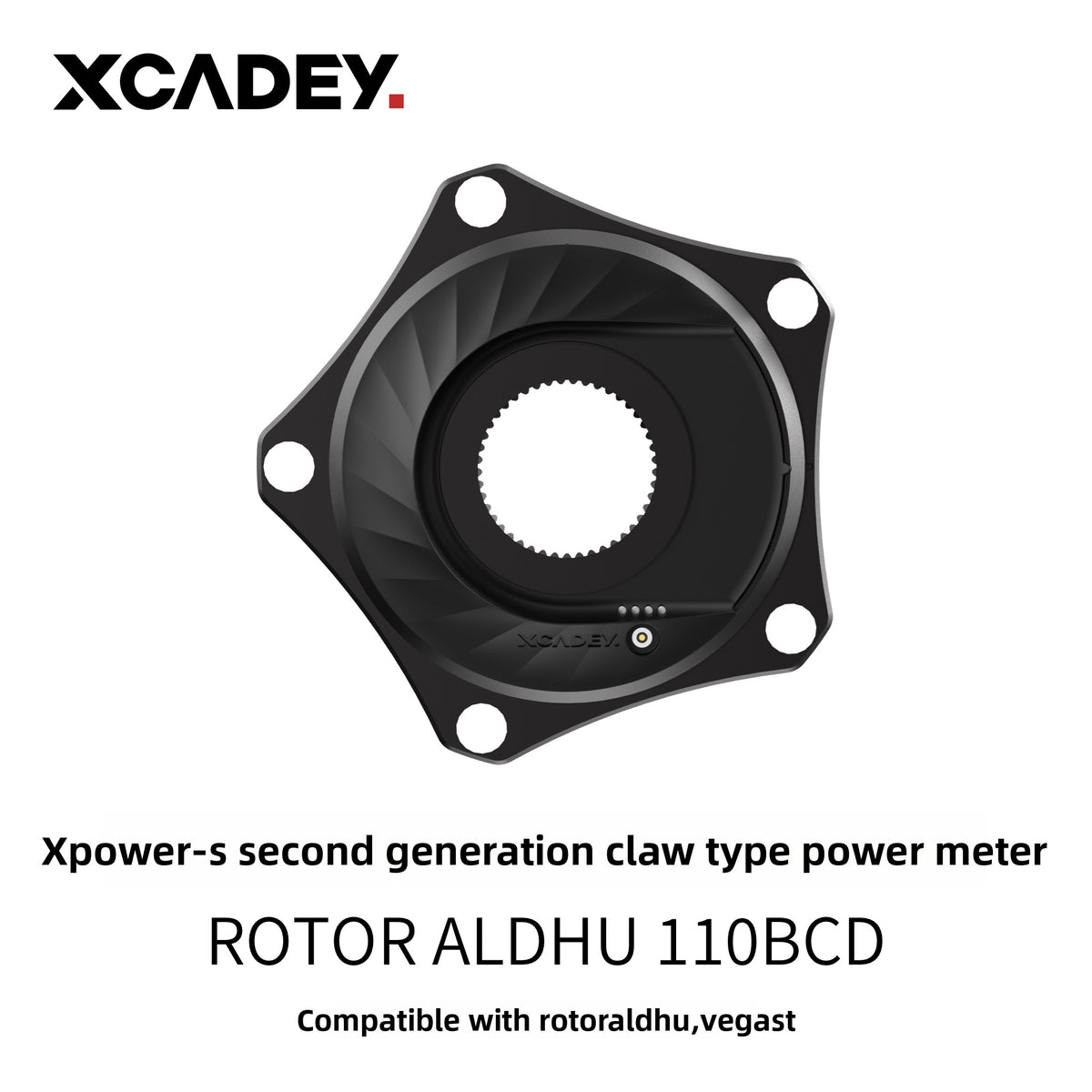 XCADEY Power Meter | ±1% Accuracy ANT+ Bluetooth Cycling Power Meter for Road & Gravel Bikes