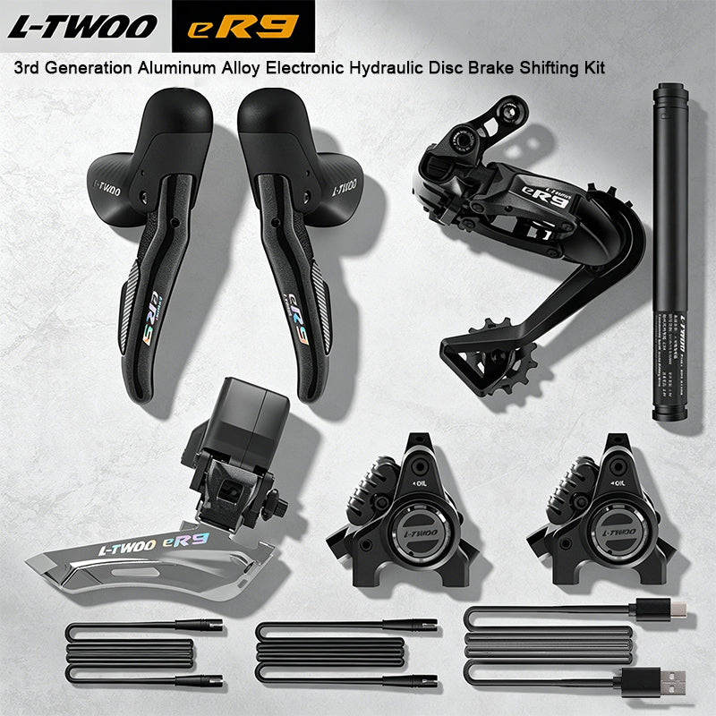 L-TWOO ER9 Wireless Electronic Road Bike Groupset Hydraulic Disc Brake System
