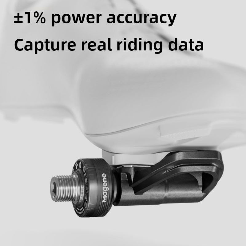 Magene P715 Power Meter Pedals | ±1% Accuracy ANT+ Bluetooth SPD-SL Compatible