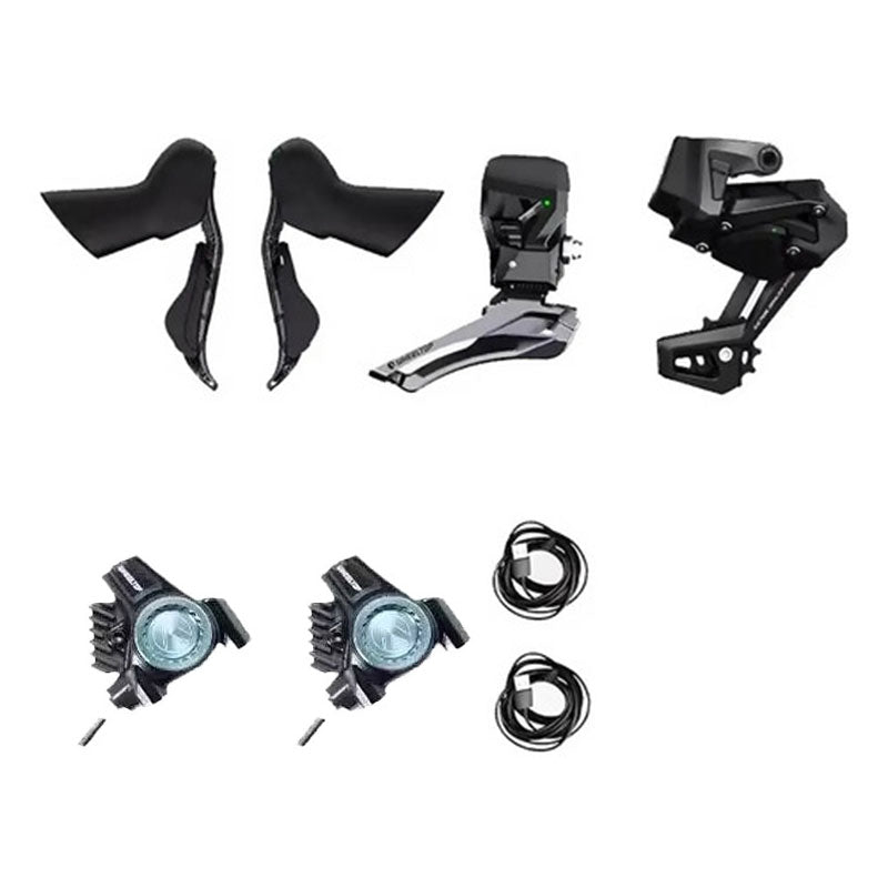 WHEELTOP 7000 Carbon Fiber Electronic Road Bike Groupset Hydraulic Disc Brake  7800 / 7800 Pro